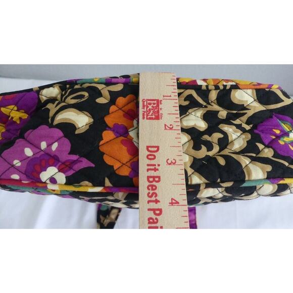 Vera Bradley Suzani Holiday Tote Floral Shoulder Bag Open Top Inner Pockets - Picture 9 of 9